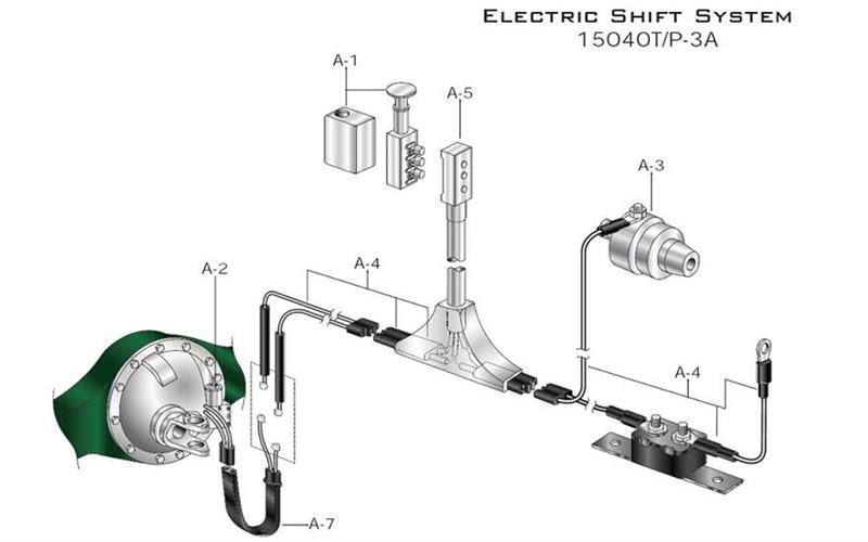 Eaton-Spicer 19050P Electric Shift System