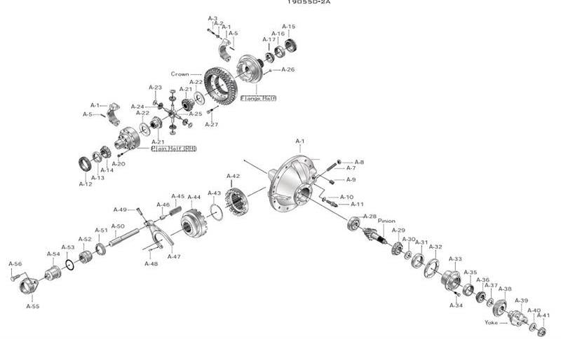 Eaton-Spicer 19060D Single Axle-Single Reduction