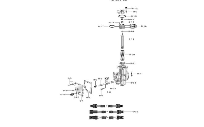 Eaton-Spicer RD461 Shift System
