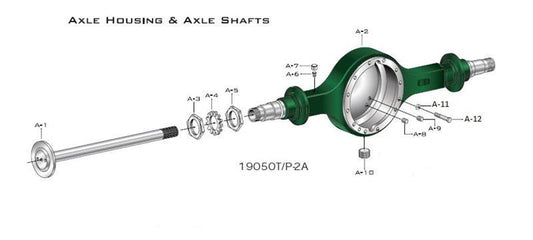 Eaton-Spicer 15040T Axle Housing Parts & Hardware