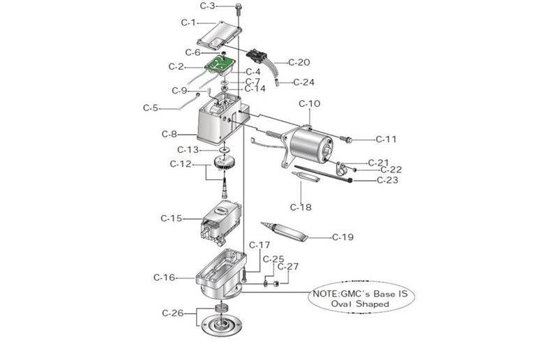 Eaton-Spicer 15040P Electric Shift Unit