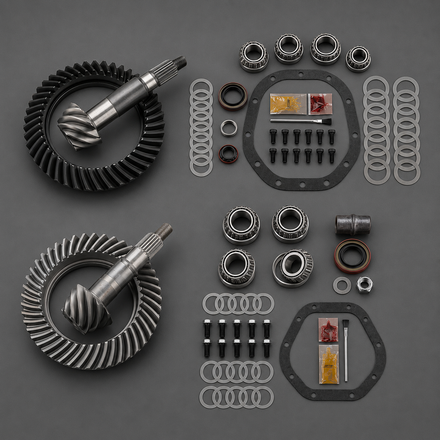 Chrysler 9.25 Rear / Dana 44 Standard Front & Rear Ring & Pinion Kit — 4.56 Ratio (MGK-403)