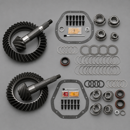 Toyota 8.0 Reverse Clamshell / Toyota 8.0 V6 Front & Rear Ring & Pinion Kit — 4.56 Ratio