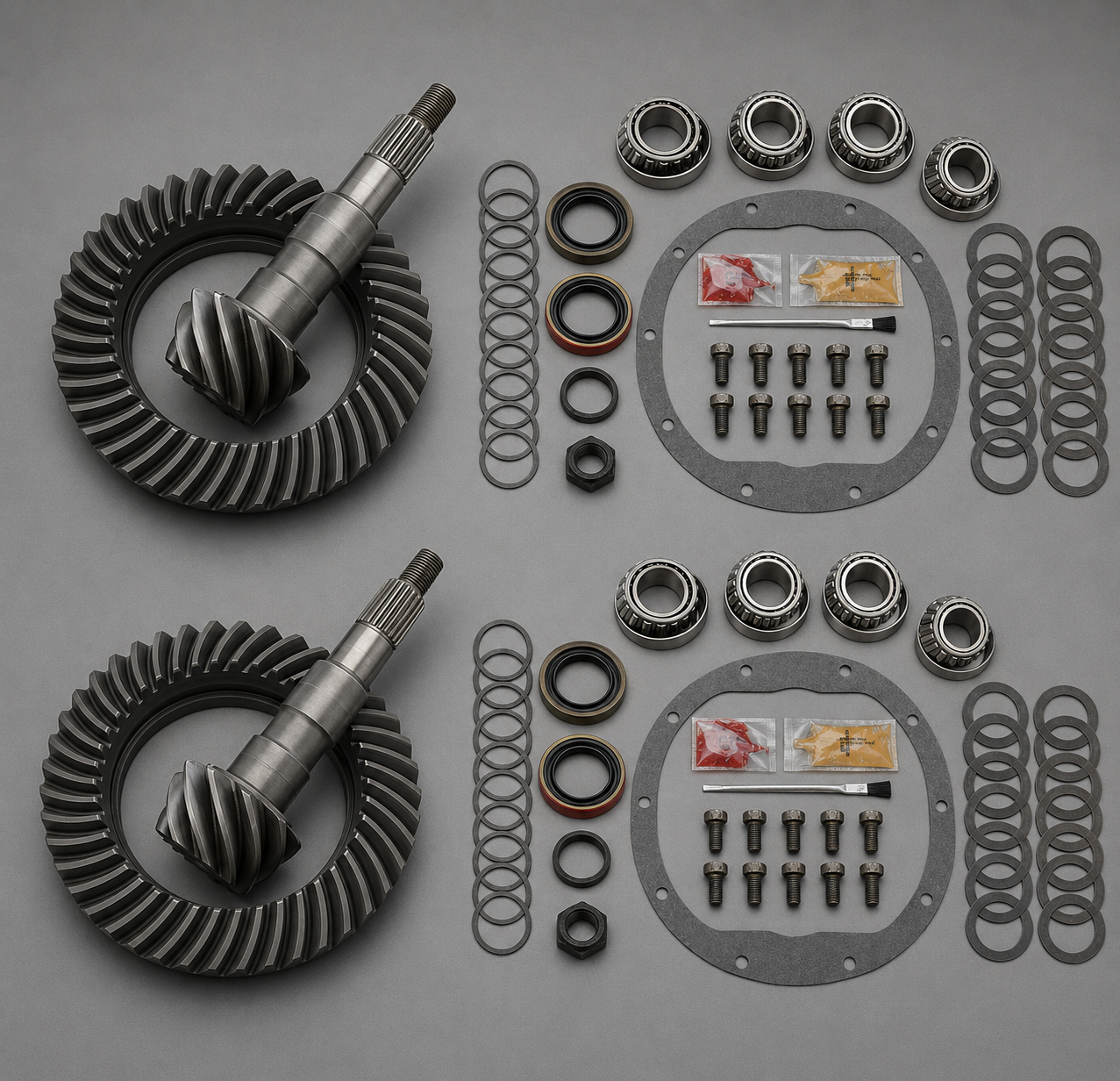 Differential Ring and Pinon Front and Rear Complete Kit (10 Front, 12 Rear, 12 Rear, 10 Front)