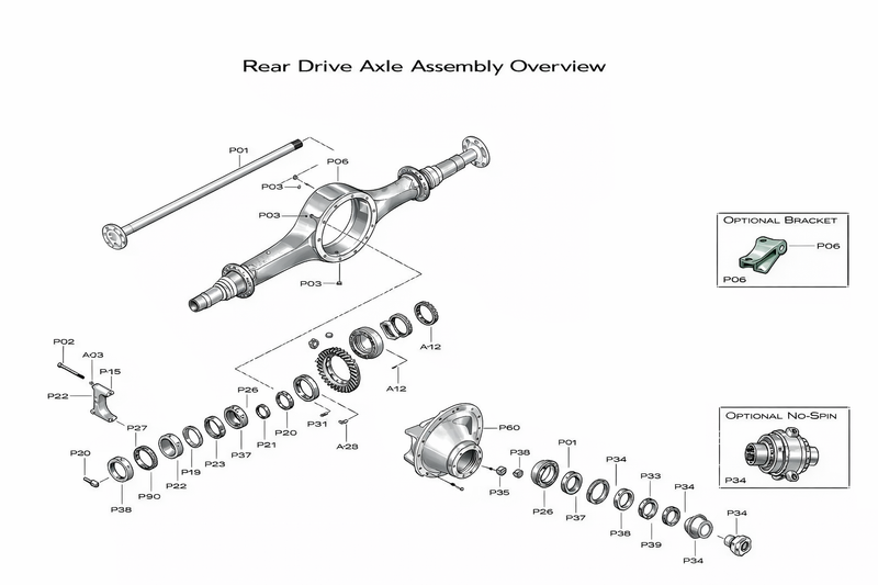 HD DIFFERENTIAL - dana