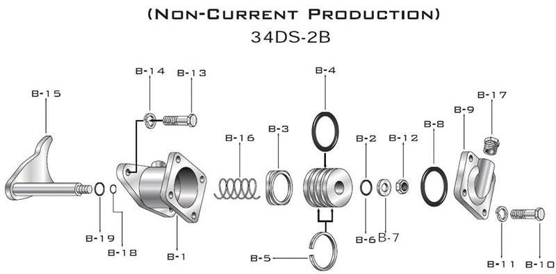 Eaton-Spicer 34DS Differential Lockout (Non-Current Production)