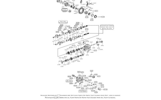 Meritor RT140/141/143/144/145 Forward Carrier
