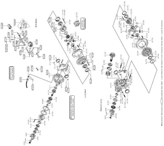 Meritor RT140/141/143/144/145 Rear Carrier