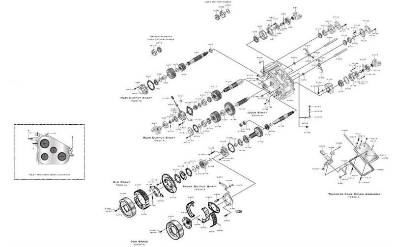 Meritor T-221 Main Assembly