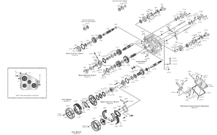 Meritor T-221 Main Assembly