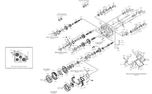Meritor T-223 Main Assembly